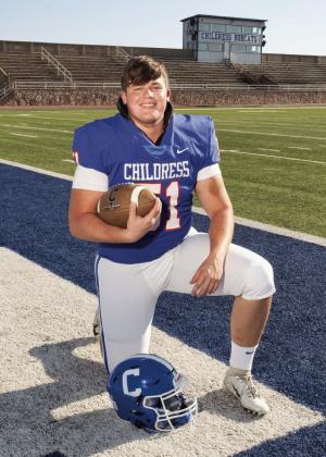 Zach Etheredge, Senior, Honorable Mention Offensive Lineman