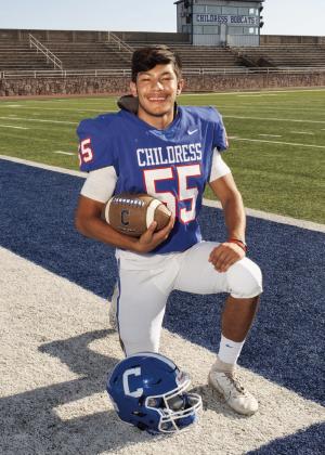 Issac Salinas, Junior, Honorable Mention Defensive End