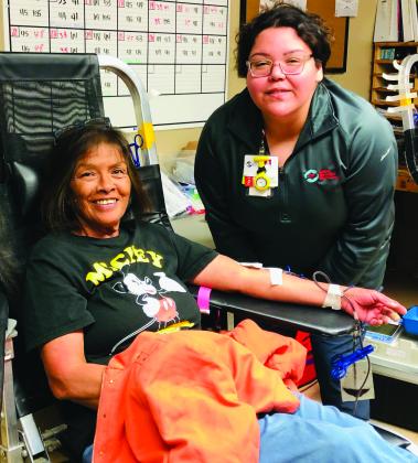 Martinez accomplishes 43rd blood donation