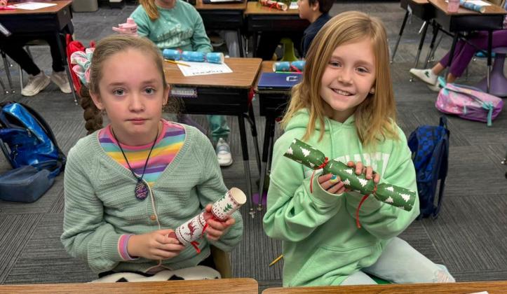 Childress Elementary School celebrates Christmas around the world
