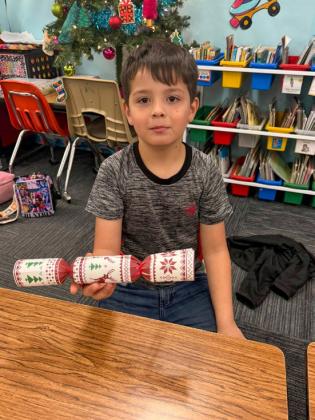Childress Elementary School celebrates Christmas around the world