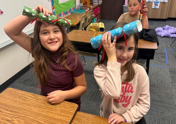 Childress Elementary School celebrates Christmas around the world