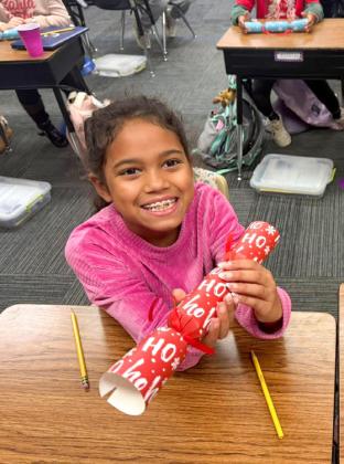 Childress Elementary School celebrates Christmas around the world