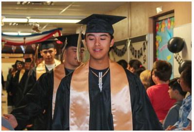 The Memphis High School Class of 2023 makes their final walkthroughs at Travis Elementary School and Austin Elementary School before graduation, receiving high-fives and encouragement from their past teachers and future Cyclones and Lady Cyclones. Photos Courtesy of Memphis ISD