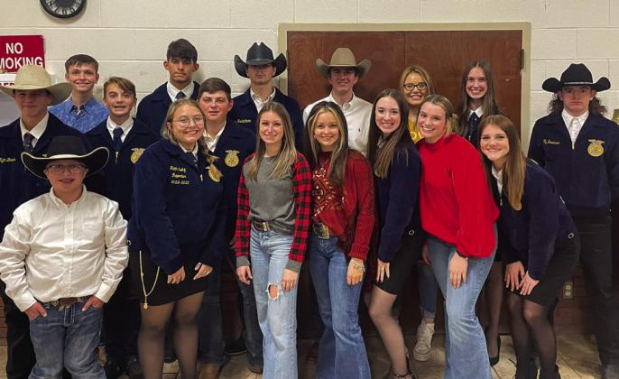 Area Students attend Greenbelt District FFA Banquet