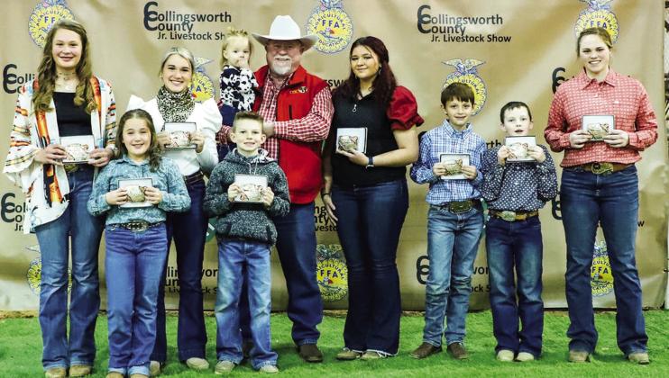Farm Bureau Insurance,Green give CCLS showmanship buckles