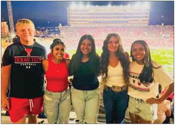 Wellington FFA cheers for Red Raiders