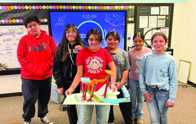 Childress Elementary School students stay busy