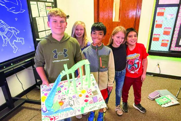 Childress Elementary School students stay busy