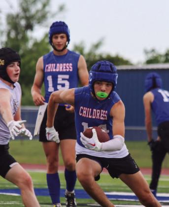 The Childress Bobcats will compete in the Texas 7-on-7 State Tournament, set for Thursday, June 27-Friday, June 28 at Veterans Park in College Station, for the sixth consecutive season. Childress High School Yearbook Staff/Kaylie Oronia