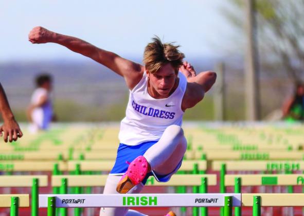 Childress competes at St. Patrick’s Day Relays