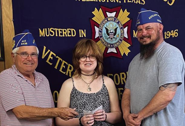 Wellington’s Stiles awarded VFW Patriot’s Pen essay honors, advances to state contest