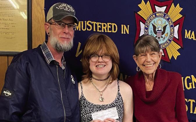 Wellington’s Stiles awarded VFW Patriot’s Pen essay honors, advances to state contest