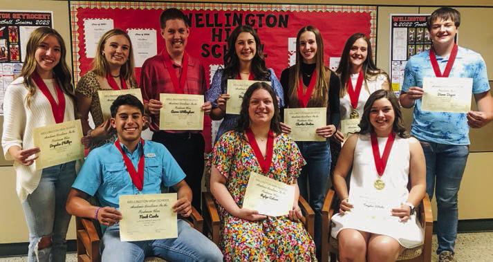 Wellington High School designates special 2022-2023 awards