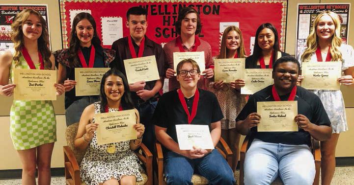 Wellington High School designates special 2022-2023 awards