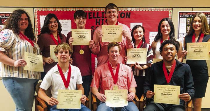 Wellington High School designates special 2022-2023 awards