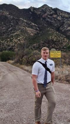 Elder Samuel Owen Stingel returned home from a twoyear mission for the Church of Jesus Christ of Latter-Day Saints on Friday, Oct. 11. Stingel served as a missionary in Oaxaca, Mexico.