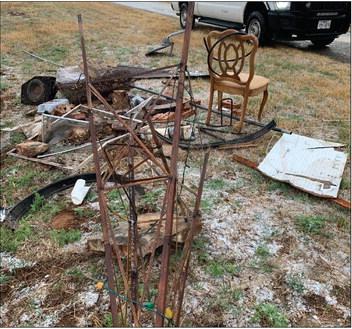 Collingsworth TxDOT staff requests help with illegal dumping