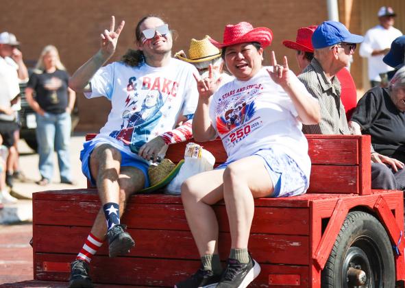 Childress celebrates the Fourth