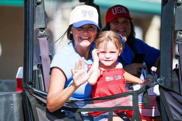 Childress celebrates the Fourth