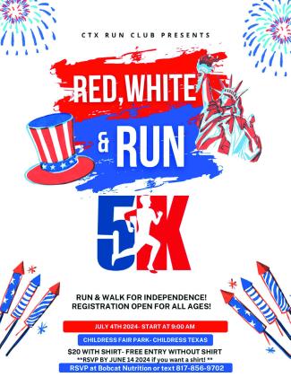 CTX Run Club to host firstever Red, White &amp; Run 5K