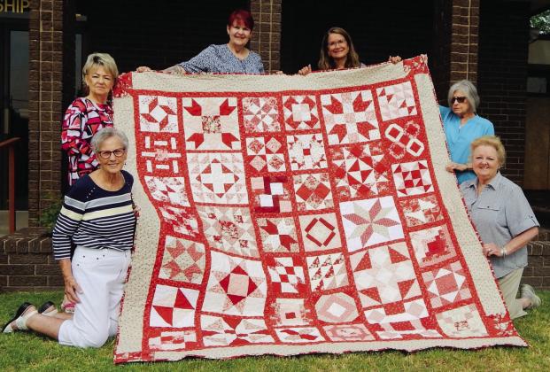 Wellington MethodistWomen present 2024 quilt creation