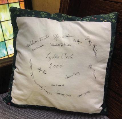Wellington MethodistWomen present 2024 quilt creation