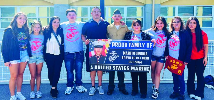 Childress’Martin Oronia completes Basic Training