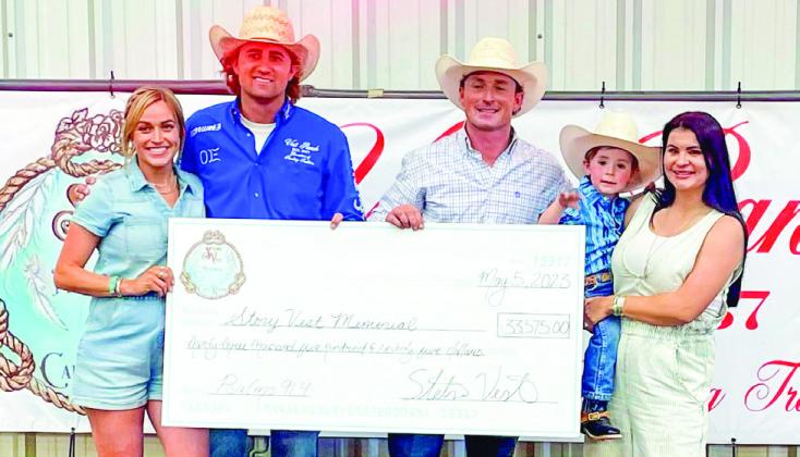 Story Vest Memorial Calf Roping raises over $67,000