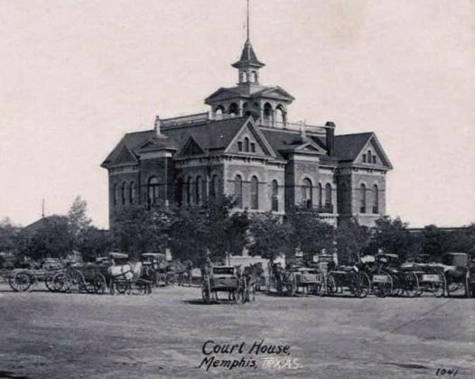 This is the ninth best picture on “The Memphis on TNE Red!” It is the clearest picture of the original courthouse. Those are fruit trees surrounding the courthouse. I wonder whose job it was to water them every day. It was a square building, so that you could get justice in any direction. I wonder who picked up all the fertilizer. The dirt streets look very level. Courtesy Photos
