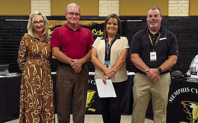 Memphis ISD celebrates Principal Appreciation Month