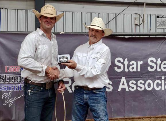 Justin Jenkins is the B Division High Point Roper. The next Lone Star Steer Ropers Association Roping will be held Saturday, Sept. 16-Sunday, Sept. 17 at the Mashburn Event Center and Arena.