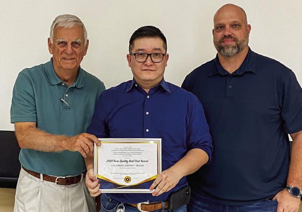 TxDOT Childress District receives awards at annual Safety Banquet