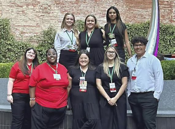 Memphis FCCLA competed at the state conference in Dallas last week.