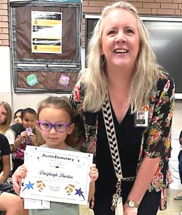 Penny Wars winner Paizleigh Martin brought triple in pennies for the Memphis Penny Wars.