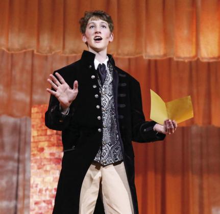 Childress High School Drama Club hosts a public performance of their selected One Act Play competition piece “Ada and the Engine” by Lauren Gunerson Sunday, March 24 at the Childress Junior High School Auditorium. Childress High School performed the piece during the District 2-3A One Act Play Contest Wednesday, March 20 in Lubbock. Childress High School Yearbook Staff/Ayelan Green