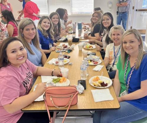 Rotarians host annual Childress ISD staff breakfast