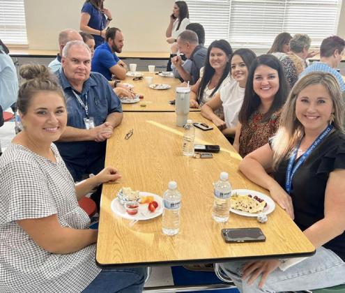 Rotarians host annual Childress ISD staff breakfast