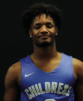 Childress senior Lamont Nickleberry secures Tatum Tough All-Tournament Team honors for his aid in securing the Bobcats’ third-place finish Thursday, Dec. 29 in Canyon. Childress High School Yearbook