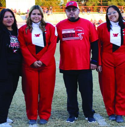 The Red River Sun/Shauna Salinas Cecelia Granadoz is the daughter of Ricky and Connie Granadoz and sister of Anna Granadoz. She has been a member of the Rocket Regiment for five years.