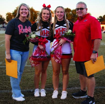 Kaitlin and Kendra Bawcom are the daughters of Kelly and Brad Bawcom. Kaitlin has been a varsity cheerleader for three years and Kendra for two years. HZW Media