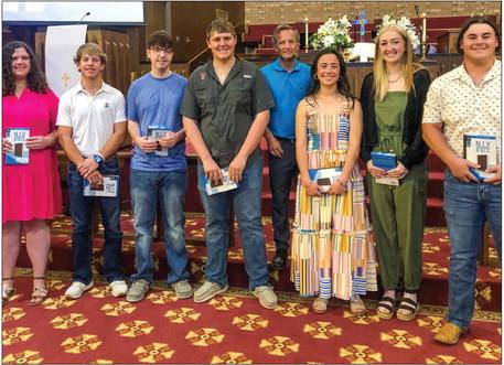First Methodist makes Bible presentations