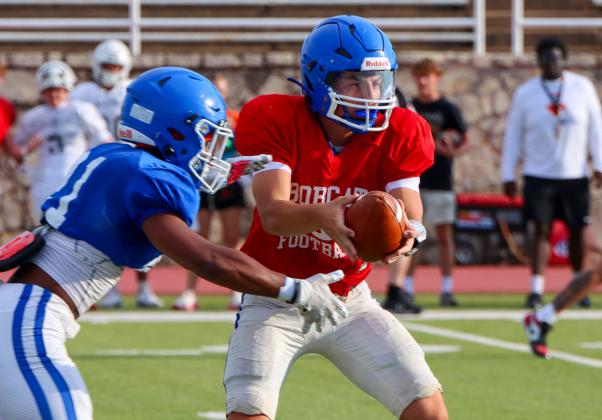 Bobcats kick off football season with scrimmages against Burkburnett, Wellington