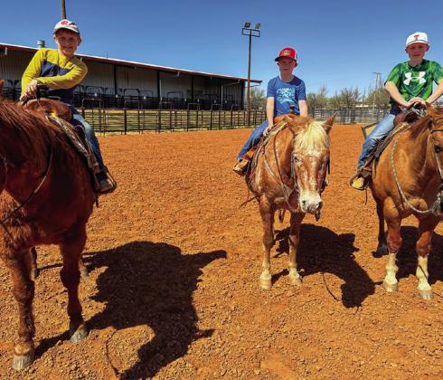 Childress County 4-H Horse Club meets