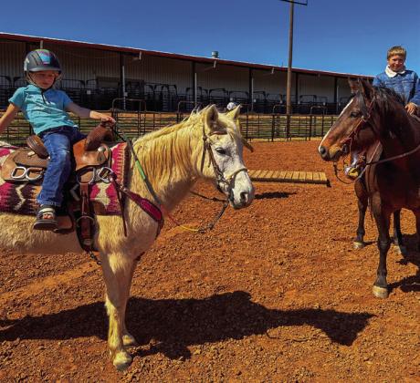 Childress County 4-H Horse Club meets