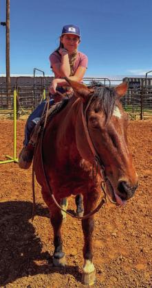 Childress County 4-H Horse Club meets