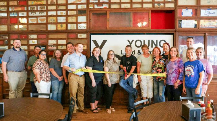 Rusty Spur Steakhouse and Saloon holds a ribbon cutting ceremony, hosted by the Childress Chamber of Commerce, prior to their first day of business Tuesday, June 17.