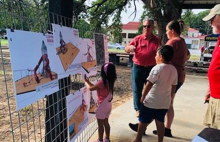 Supporters turn out for Ellison Park renovation reveal
