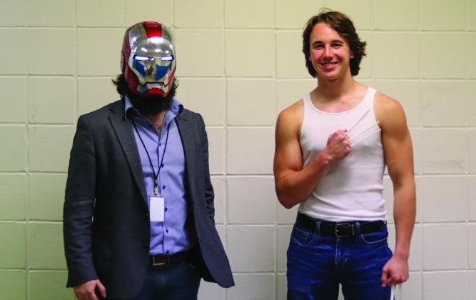 Dress like your favorite Marvel character.