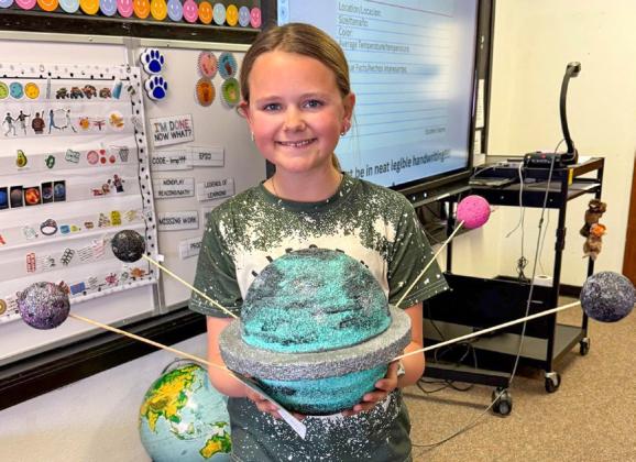 Fifth grade is out of this world